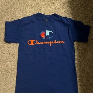 Champion Blue Graphic T-Shirt